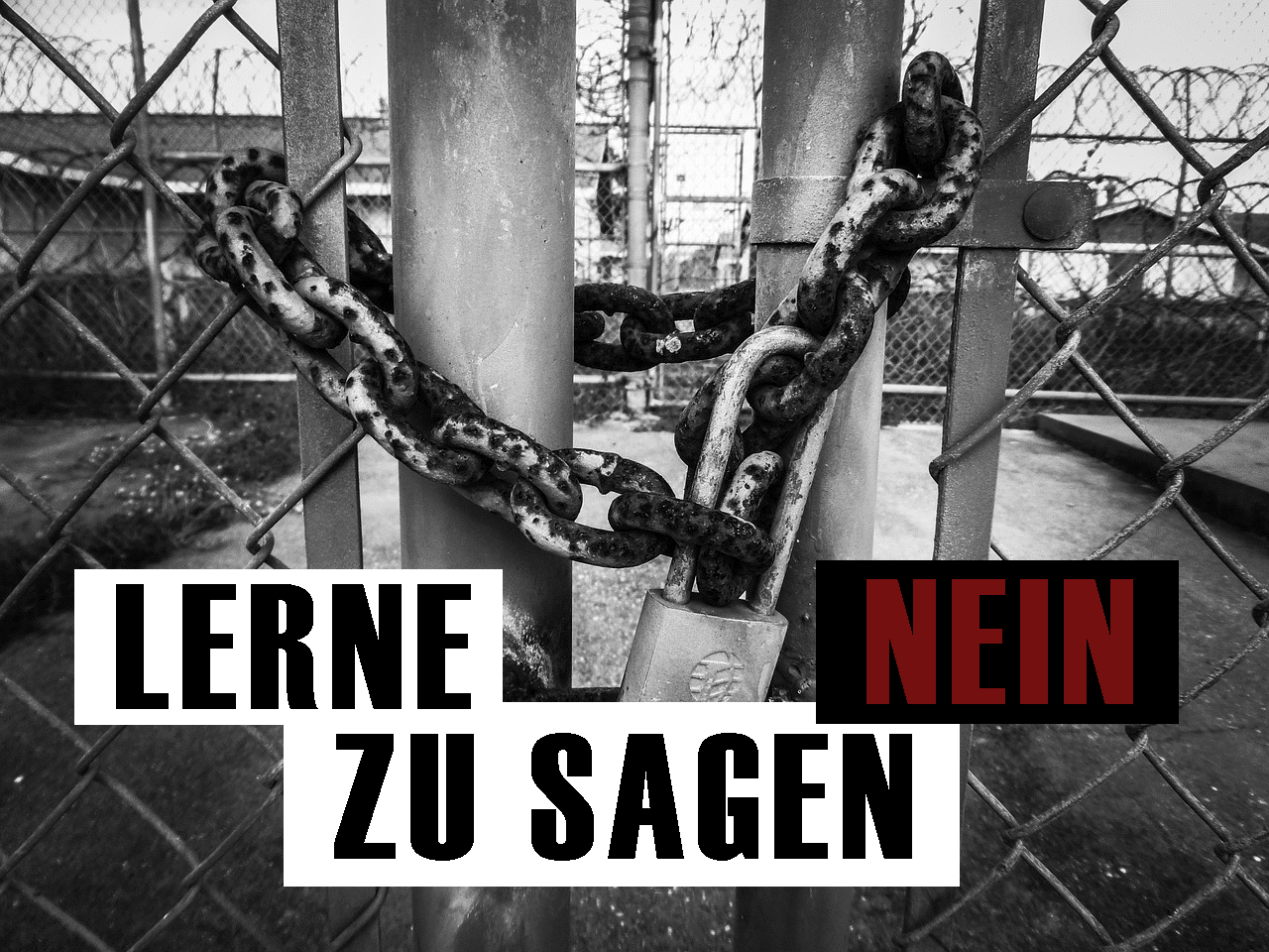 Nein sagen lernen - lerne wie Du nein sagen kannst